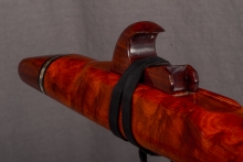 Redwood Burl Native American Flute, Minor, Low D-3, #L30F (6)